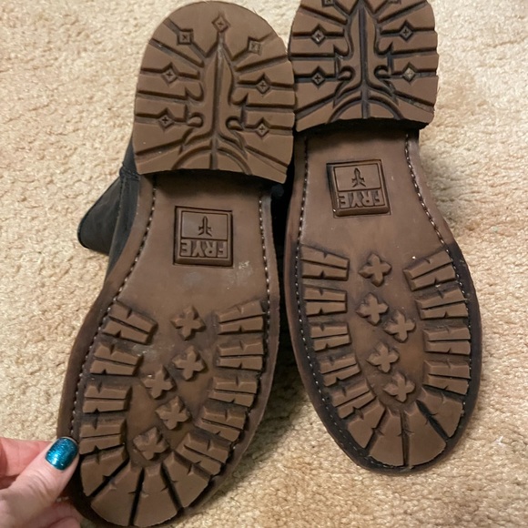 Frye black boots size 6 1/2 - Picture 4 of 7